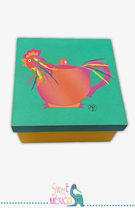 "Gallo" (caja para t&eacute;)