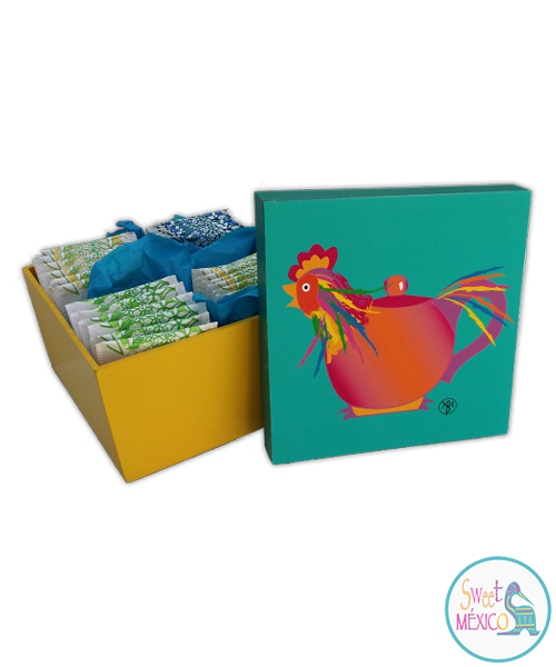 "Gallo" (caja para t&eacute;)