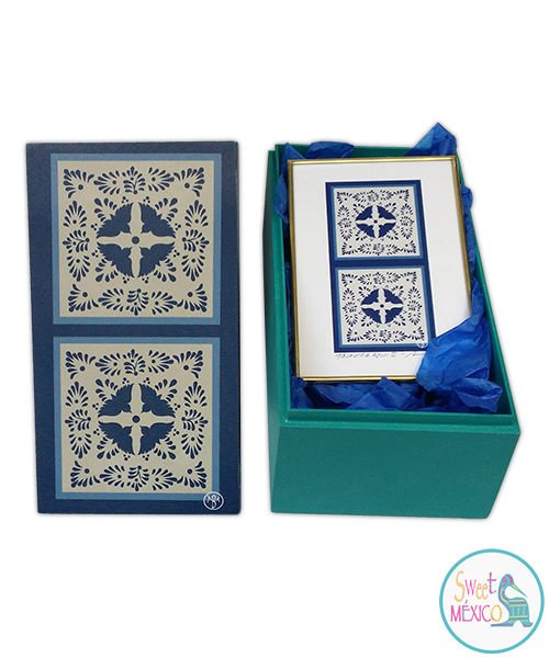 "Talavera" blanca (doble) con Cuadro